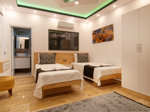  gece  -  Kasım
  | Kalkan Akbel Muhafazakar Villa (4 Kişilik, Doğa İçinde, Isıtmalı Havuz Seçenekli)